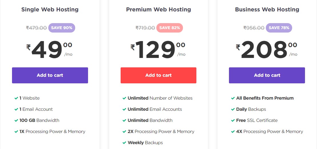 Web Hosting in India - Hostinger India