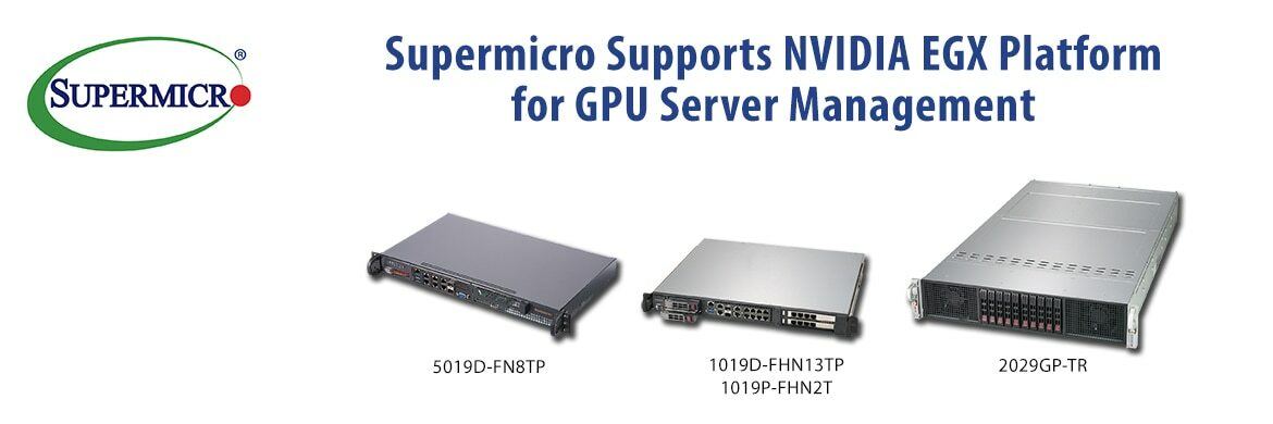 Hardware: Supermicro Servers Now Support NVIDIA EGX Platform