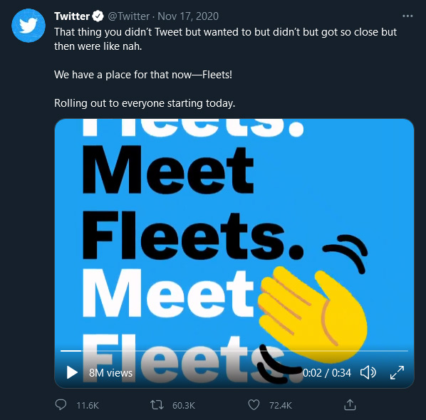 Twitter sinks its #fleets and dozens of squatted #domains are now useless :DomainGang 1 Twitter sinks its #fleets and dozens of squatted #domains are now useless :DomainGang