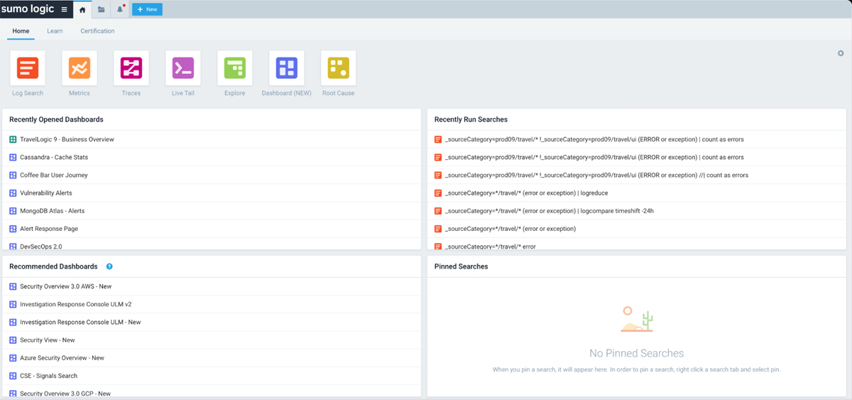 6 Best Cloud Log Management Services in 2024 Reviewed 3 Sumo Logic interface.